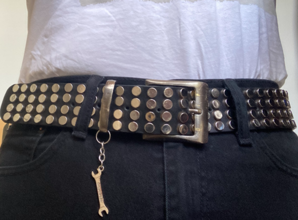Studded Belt in use
