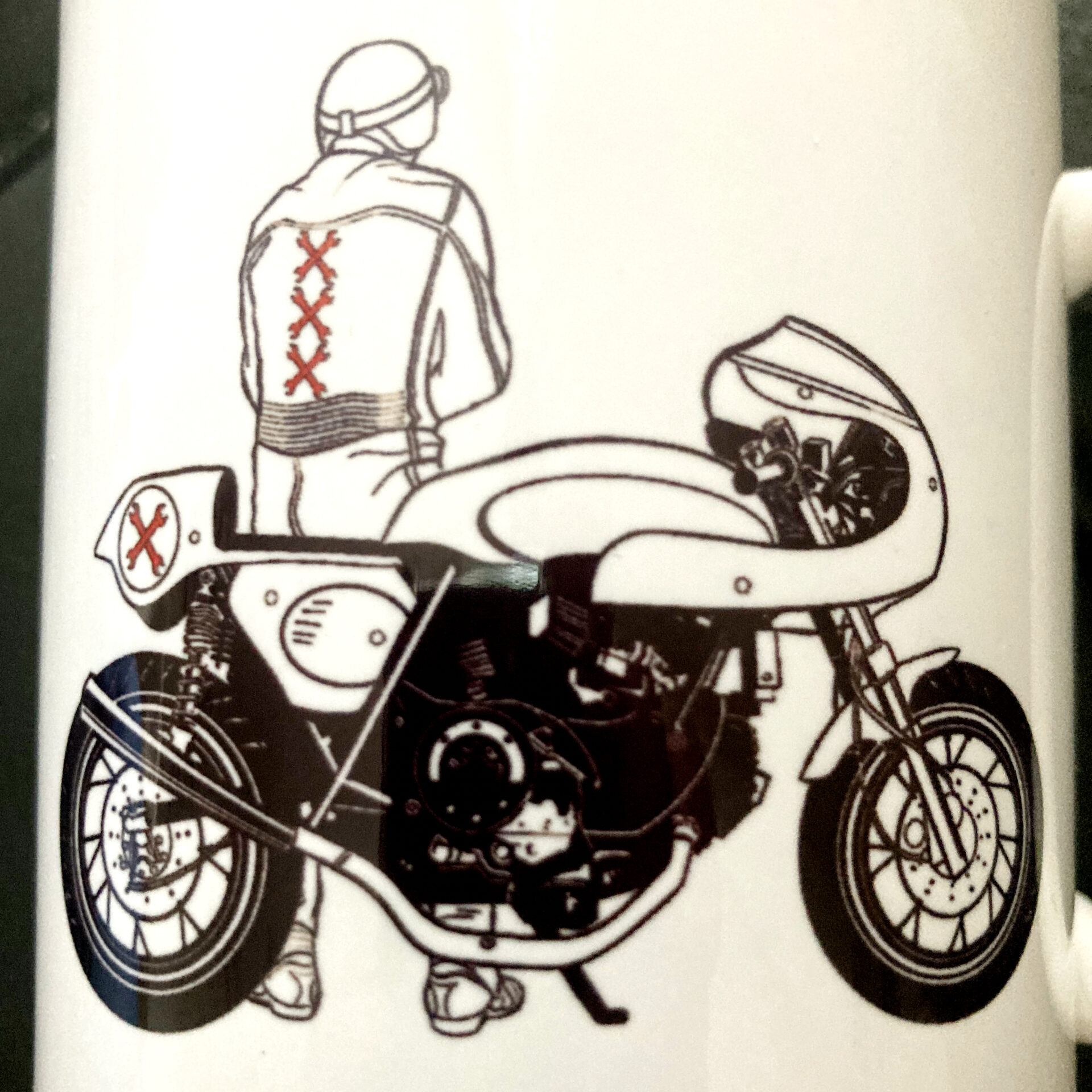 Caferacer Mug – make your cup of coffee taste even better